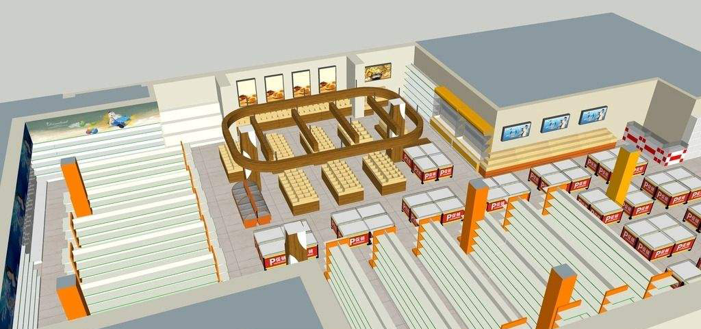 超市裝修設(shè)計預(yù)防死角